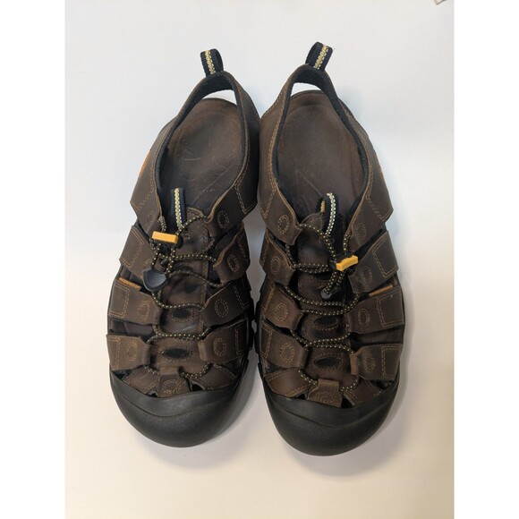 Keen Newport Leather Sandals Mens Size 12 Bison Brown Closed Toe Outdoor Hiking main image 12